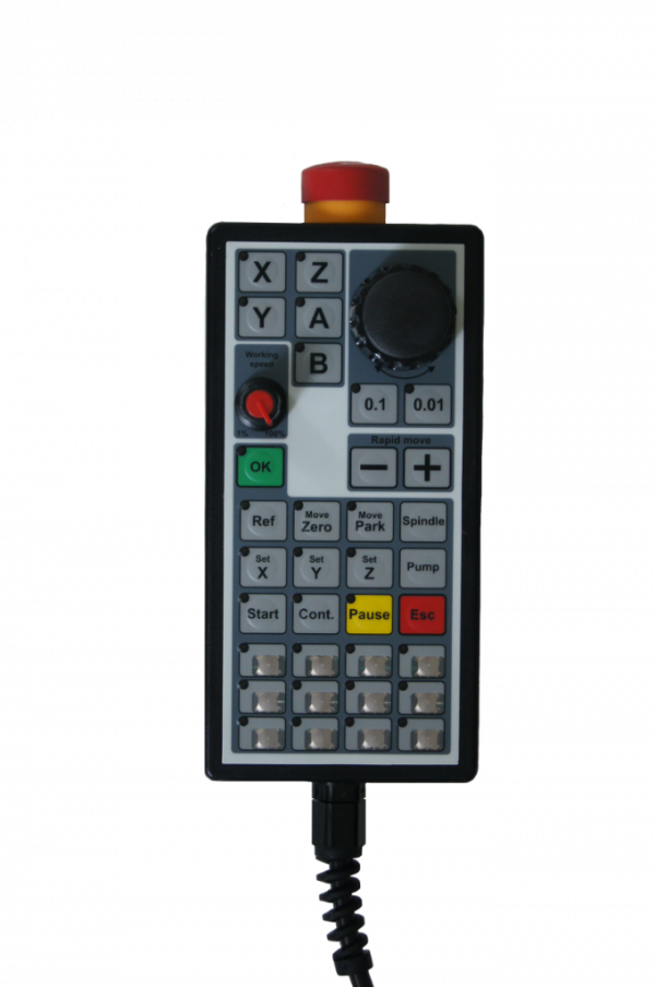 Elektronisches Handrad für CNC-Controller & cncGraF